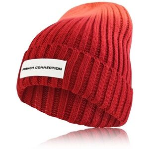 BUNDLE 2 ITEMS FOR $8✨

French Connection Red Knit Beanie